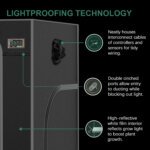 48''*48''*80'' (4×4) 1680D Indoor Grow Tent: Hydroponic, Climate Control, Optimal Growth - Image 5
